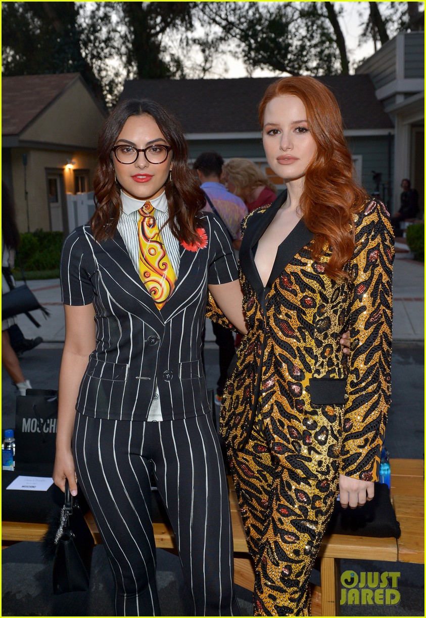 Madelaine Petsch & Camila Mendes Stun at Moschino's Spring/Summer