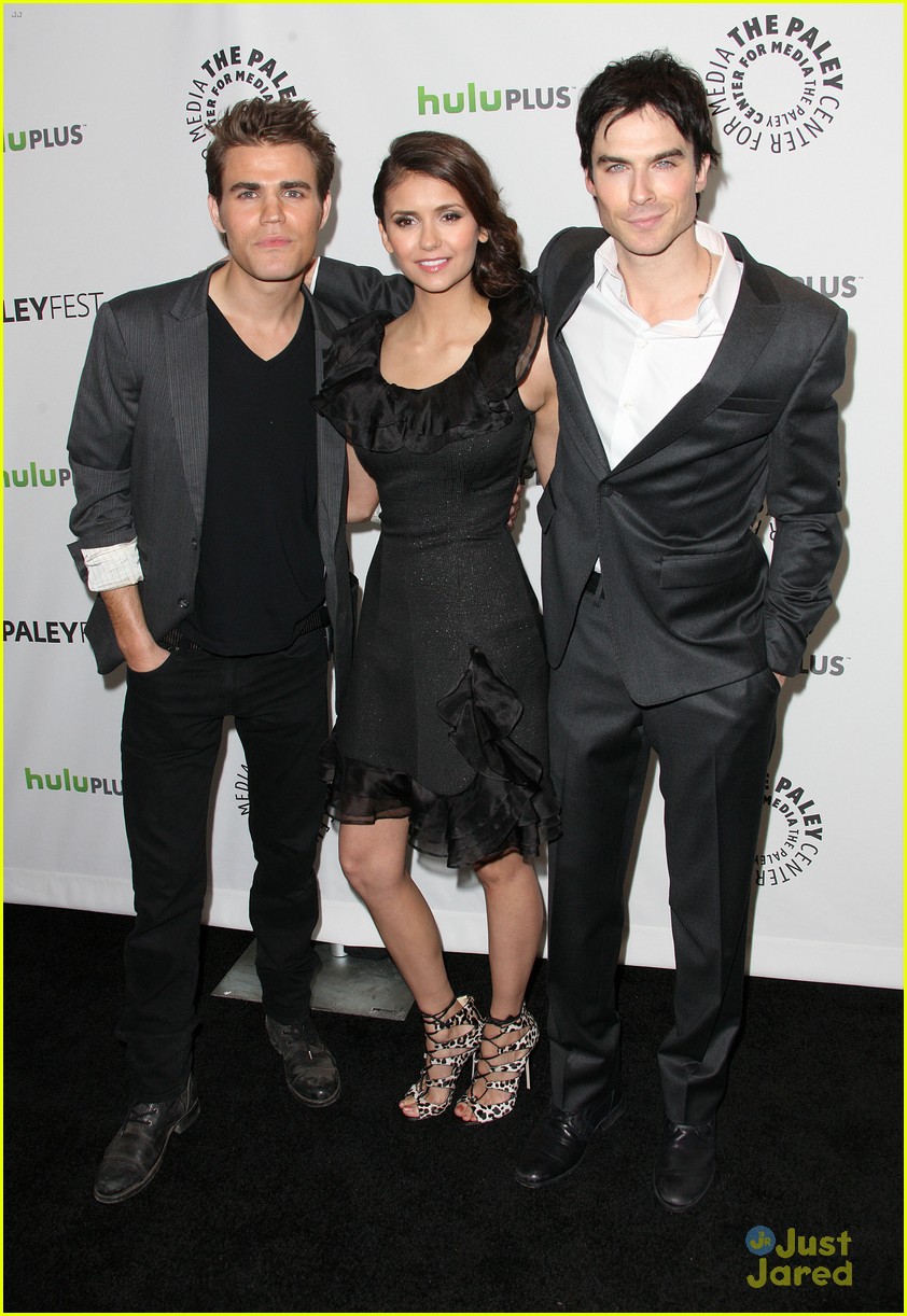 Full Sized Photo Of Nina Dobrev Paul Wesley Didnt Get Along Nina Dobrev Admits She Didn T