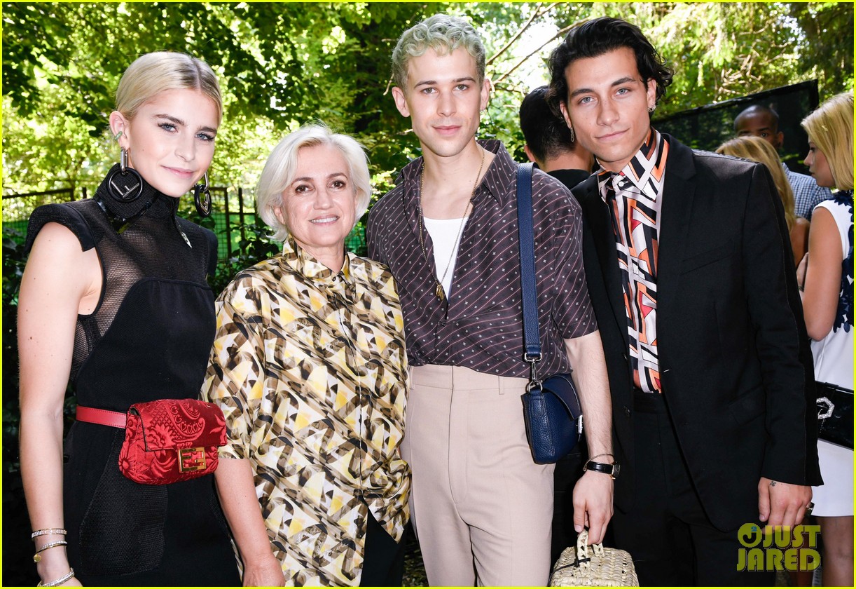 Riverdale's Rob Raco Grabs Front Row Seat at Fendi's Milan Fashion Show ...