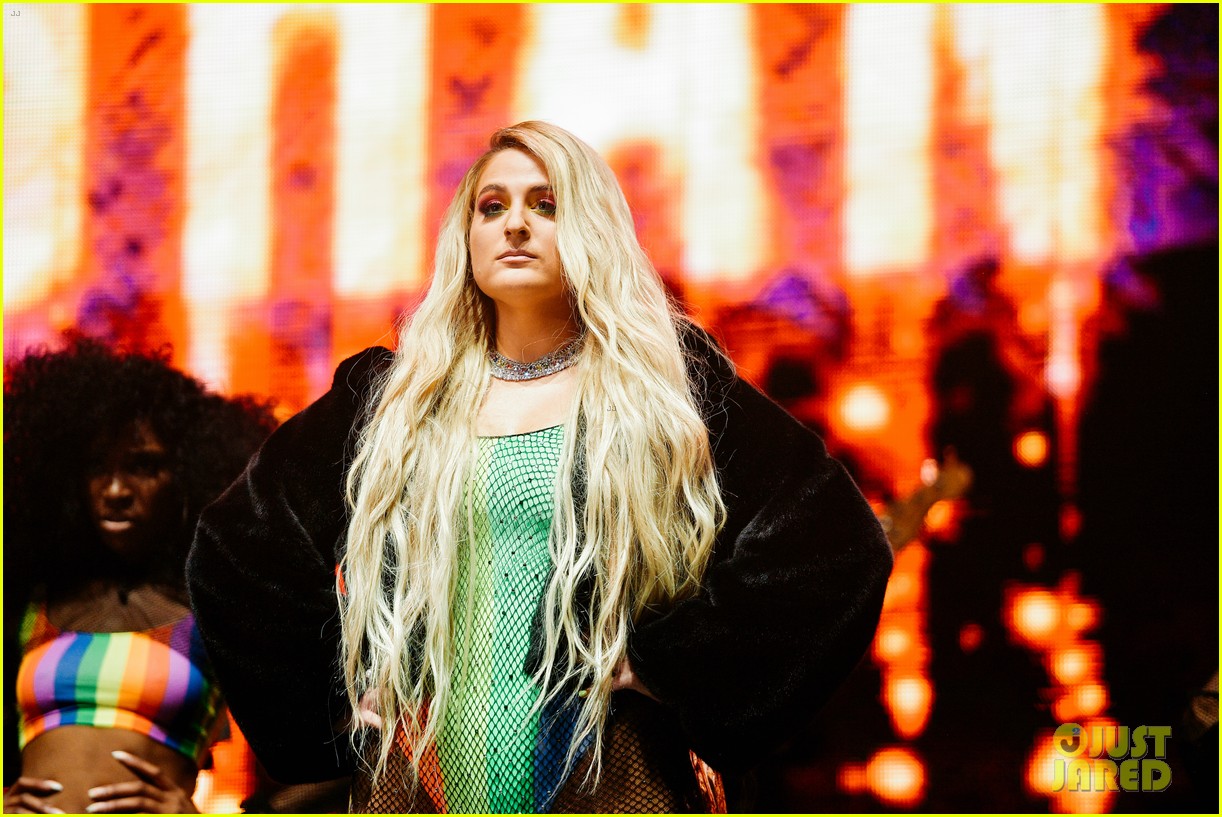 Meghan Trainor Wows in Rainbow Look at L.A. Pride Photo 1241729