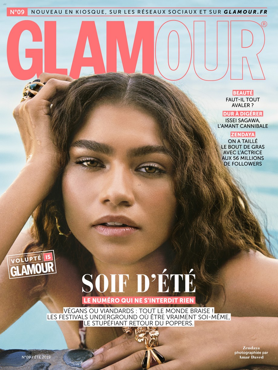 Zendaya & Her Dog Noon Are So Cute In 'Glamour Paris's New Issue ...
