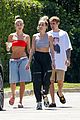 hailey bieber bares toned body during day out with husband justin bieber 07