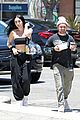noah cyrus rocks black tube top for lunch date with a friend 03