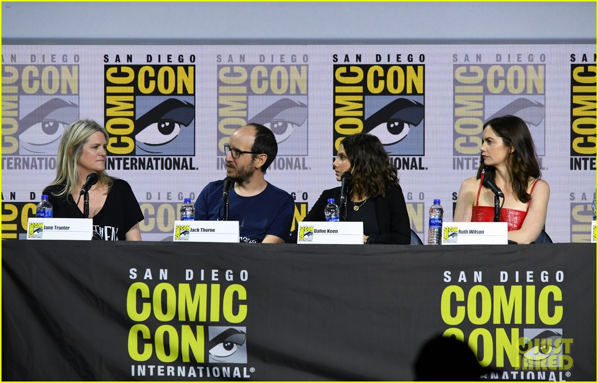 dafne keen dark materials lin miranda james mcavoy ruth wilson sdcc 12