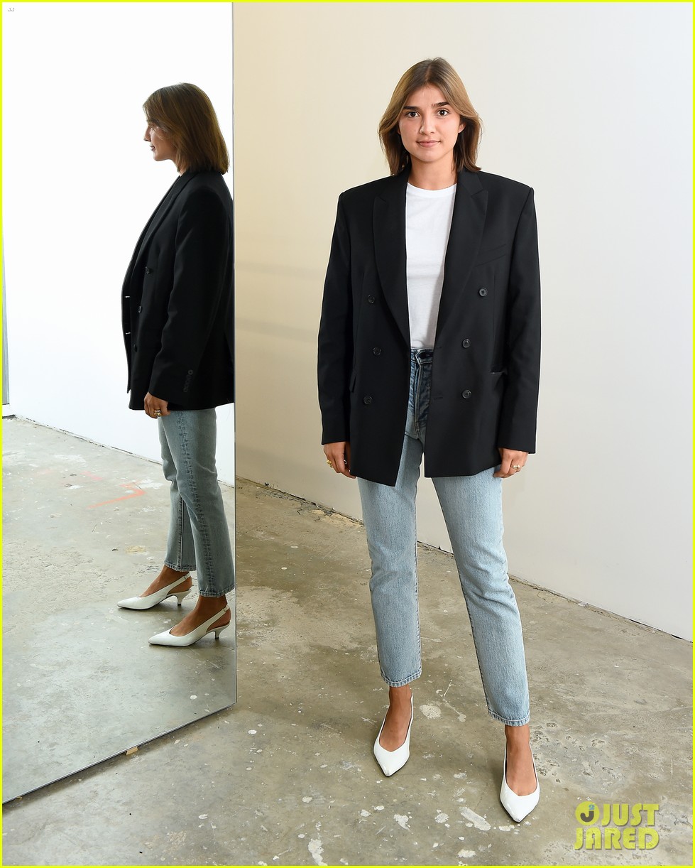 Gigi Hadid & Phoebe Tonkin Celebrate Wardrobe NYC's New Denim