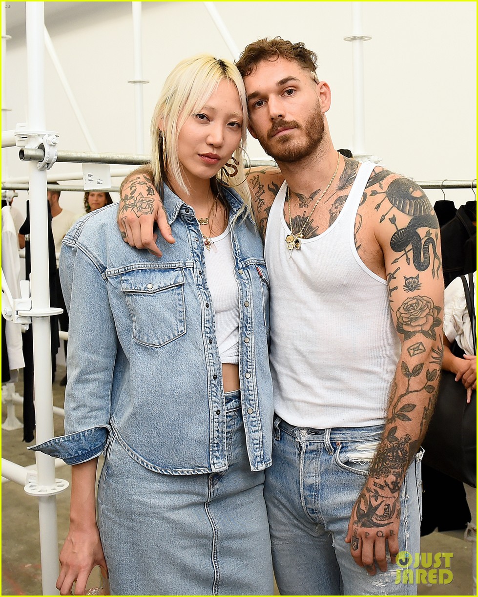 Gigi Hadid & Phoebe Tonkin Celebrate Wardrobe NYC's New Denim