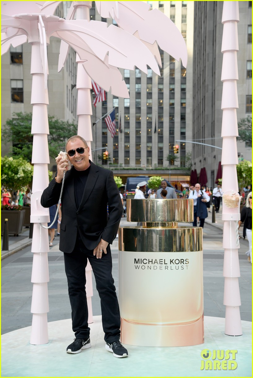 Gigi Hadid Helps Launch New Michael Kors Wonderlust Fragrance! | Photo