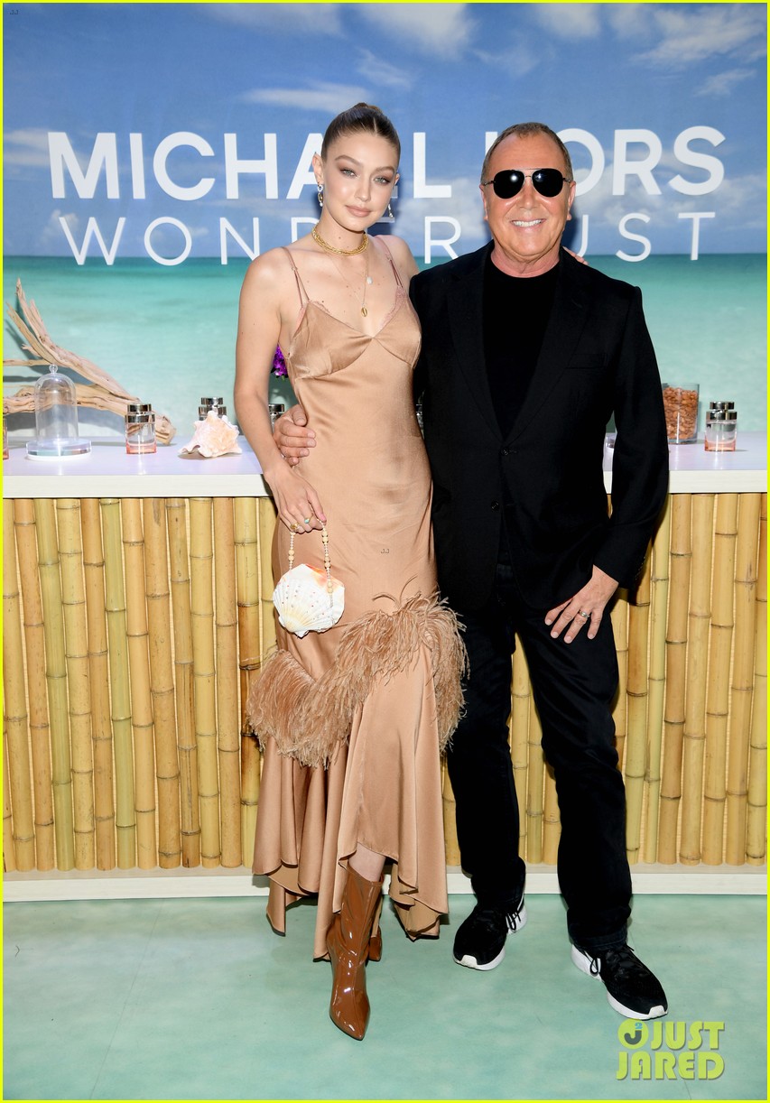 Gigi Hadid Helps Launch New Michael Kors Wonderlust Fragrance! | Photo