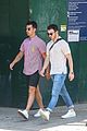 joe jonas kevin jonas hang out in nyc 01