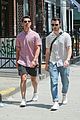 joe jonas kevin jonas hang out in nyc 05