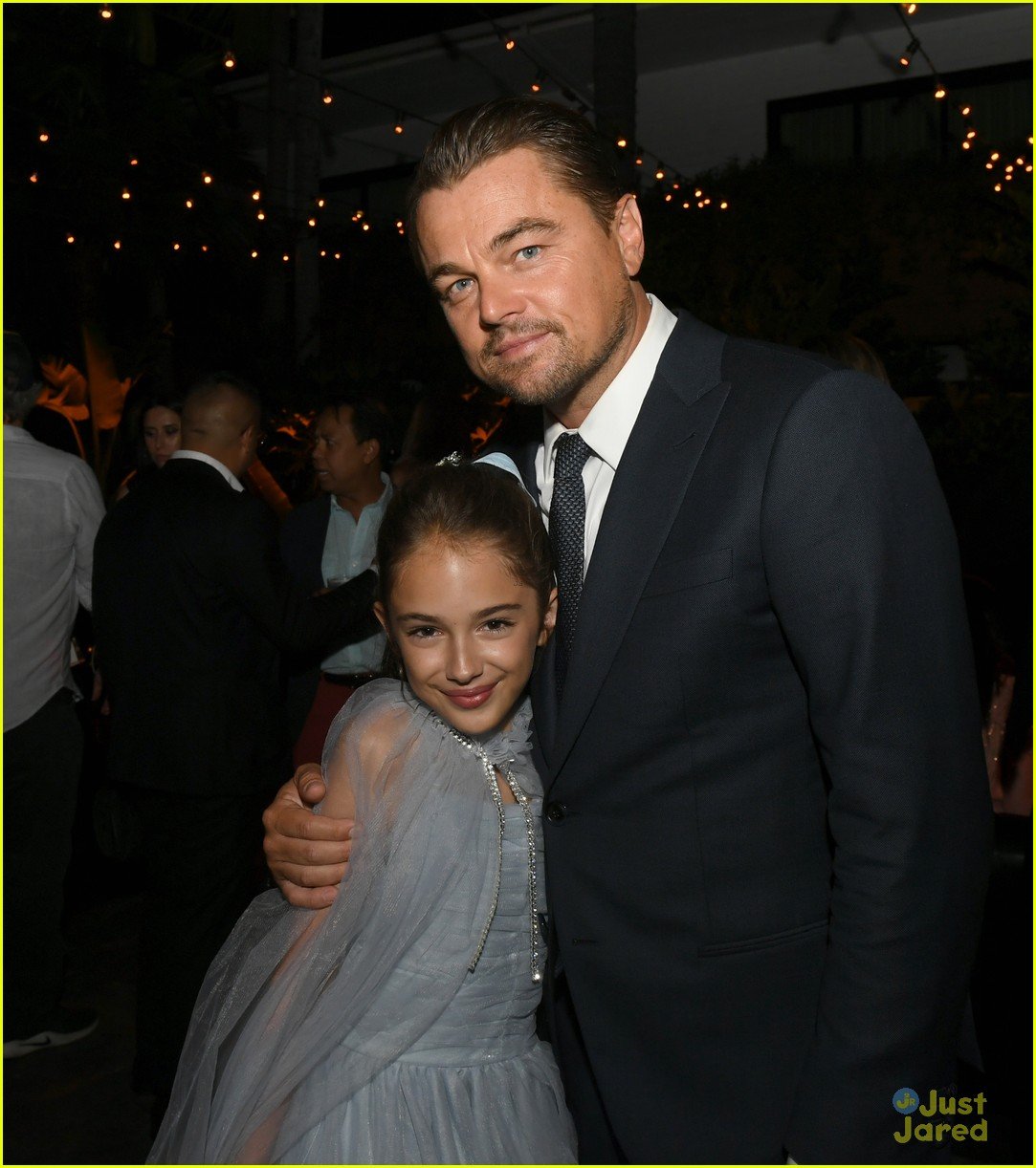 Julia Butters Gets So Many Hugs From Leonardo DiCaprio at 'Once Upon a
