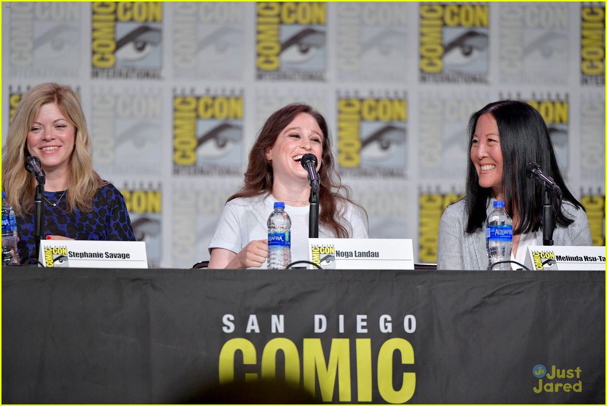 nancy drew cast panel first sdcc 23