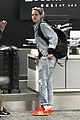 kristen stewart dons double denim for flight out of lax 06