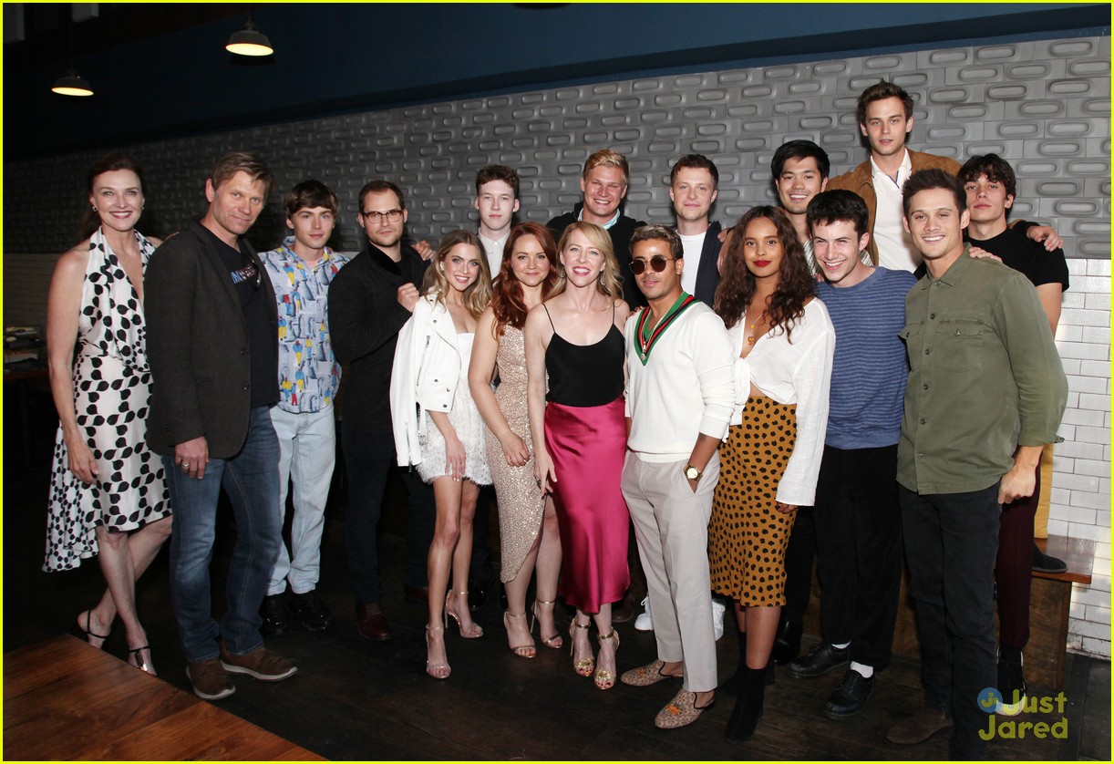 Full Sized Photo Of 13 Reasons Why Cast Season Three Party Pics 03