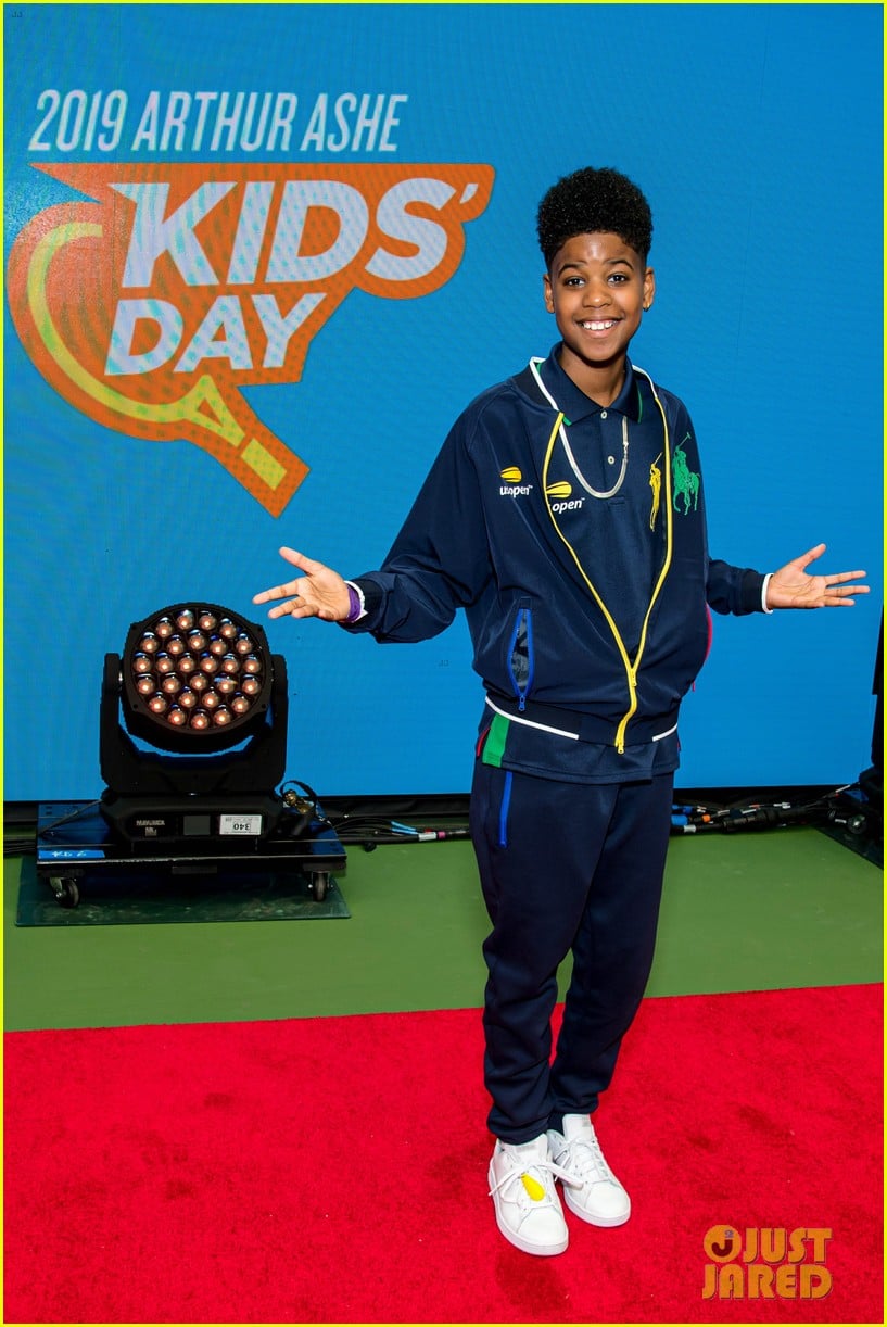 Meg Donnelly & Austin Mahone Perform at Arthur Ashe Kids' Day 2019