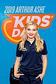 meg donnelly austin mahone hit the stage for arthur ashe kids day 17