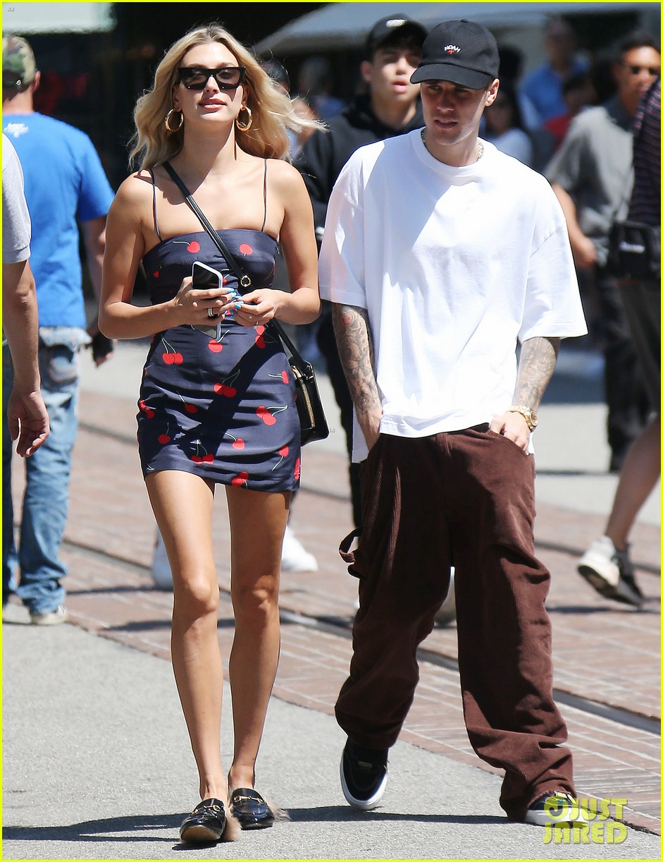 Full Sized Photo of hailey justin bieber spend the afternoon at the ...