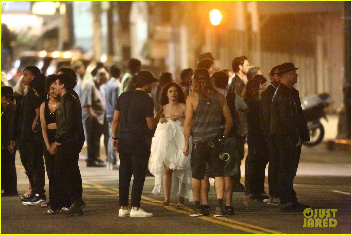 Full Sized Photo of camila cabello films a music video 38 | Camila