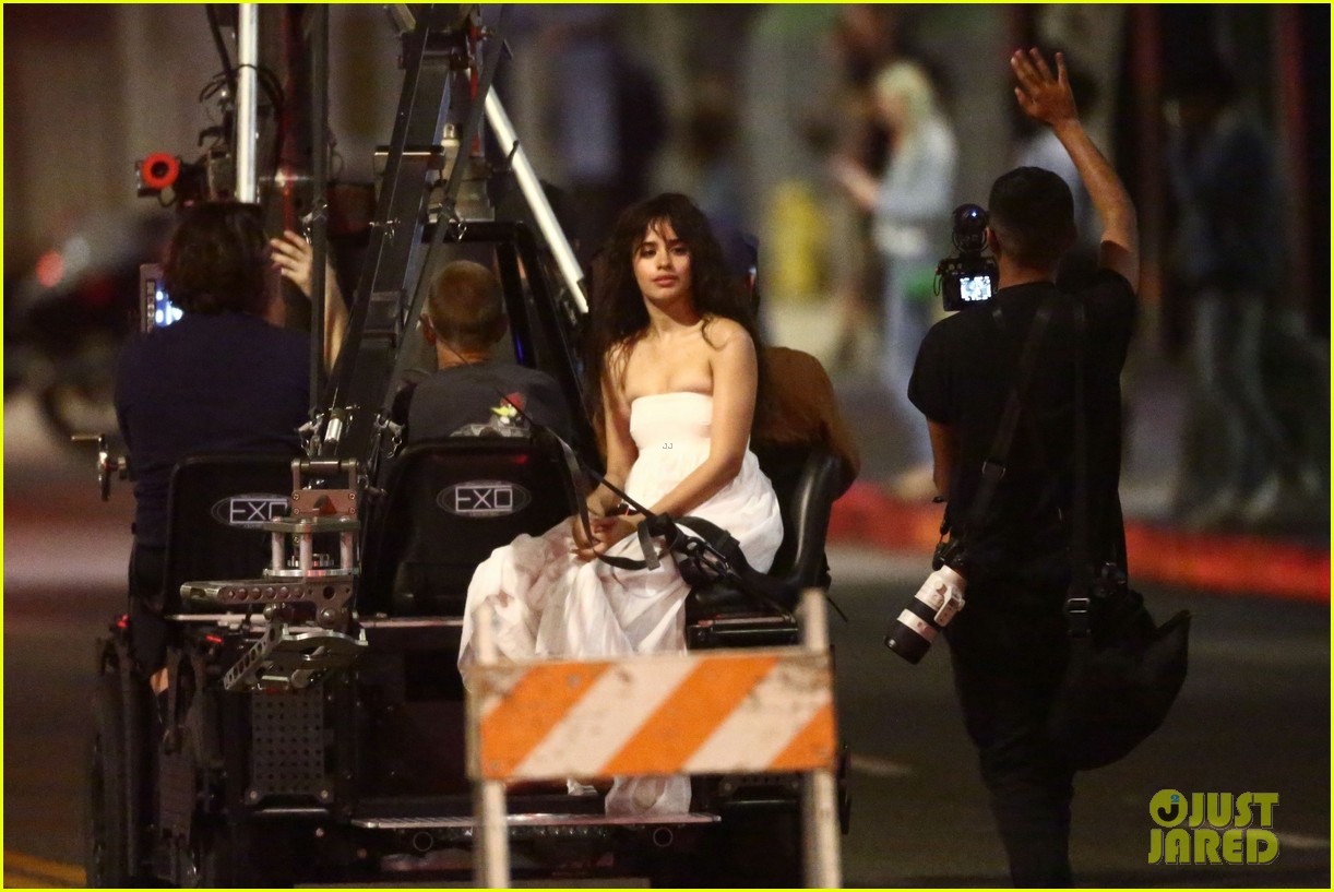 Full Sized Photo of camila cabello films a music video 56 | Camila