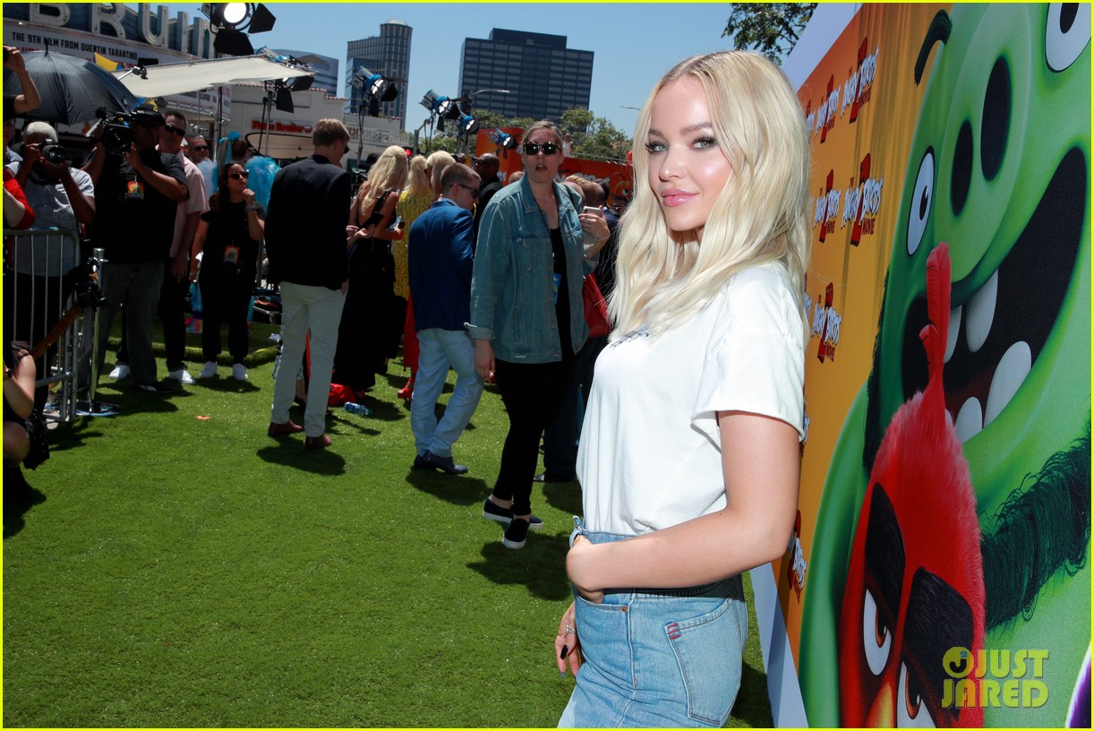 Dove Cameron Makes a Statement With Her 'Angry Birds Movie 2' Premiere