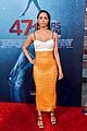 corrine foxx sistine stallone get family support at 47 meters down uncaged premiere 01
