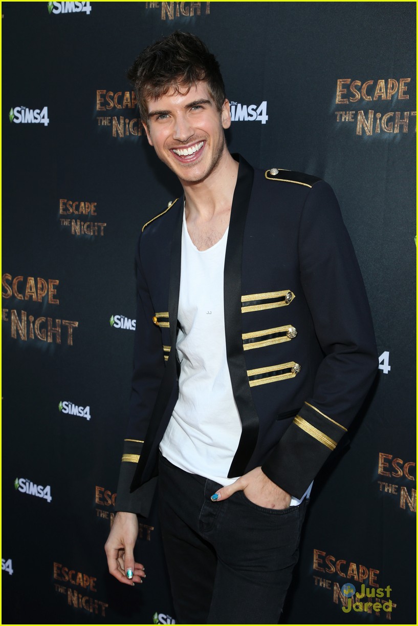 joey graceffa escape night event pics 04
