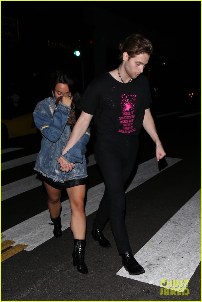 Luke Hemmings & Sierra Deaton Couple Up For Night Out In WeHo.