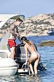 bella thorne packs on pda with benjamin mascolo on a boat 01