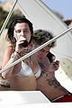 bella thorne packs on pda with benjamin mascolo on a boat 08