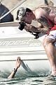 bella thorne packs on pda with benjamin mascolo on a boat 15