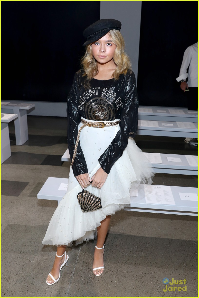 Addison Riecke Shows Off New Blonde Hair at NYFW | Photo 1258499 ...