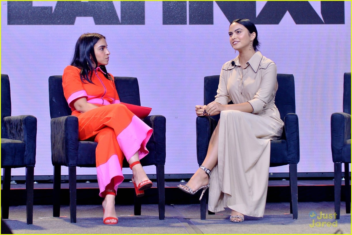 Camila Mendes Speaks At L'attitude's Latinext Live Conference In San 