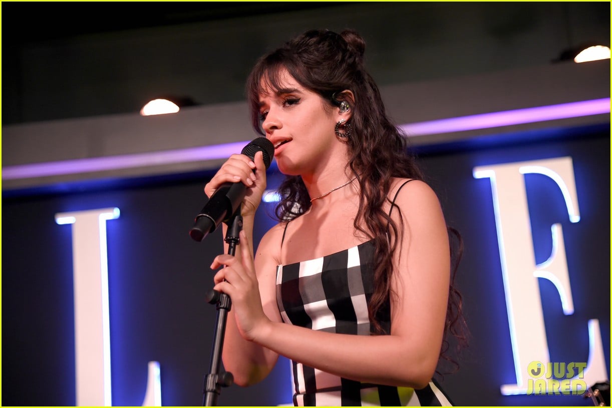 Full Sized Photo of camila cabello elle women in music event 30