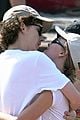 timothee chalamet lily rose depp pda in italy 06