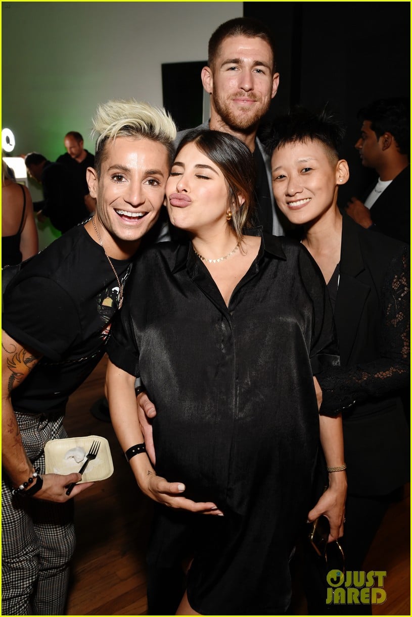 daniella monet attends game changers premiere 9 months pregnant 05