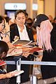 dove cameron greeted by fans in japan 06