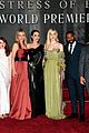 elle fanning accessorizes green gown with blood drops at maleficent 2 world premiere 06