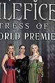 elle fanning accessorizes green gown with blood drops at maleficent 2 world premiere 18