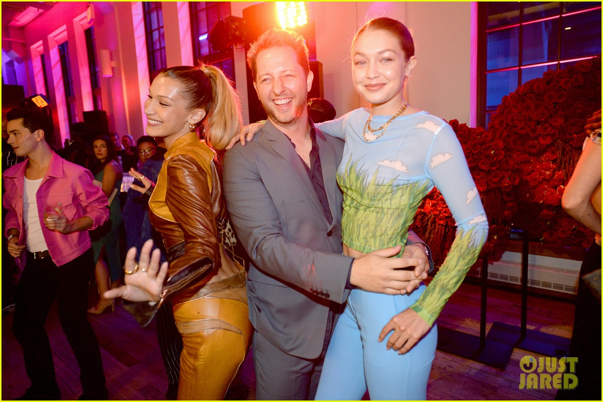 bella gigi hadid youtube fashion event nyfw 18