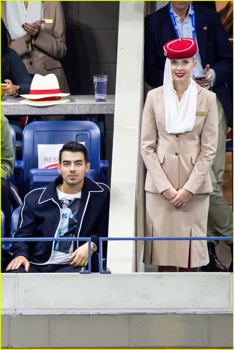 Joe & Nick Jonas Spend Their Night Off at the U.S. Open! Photo