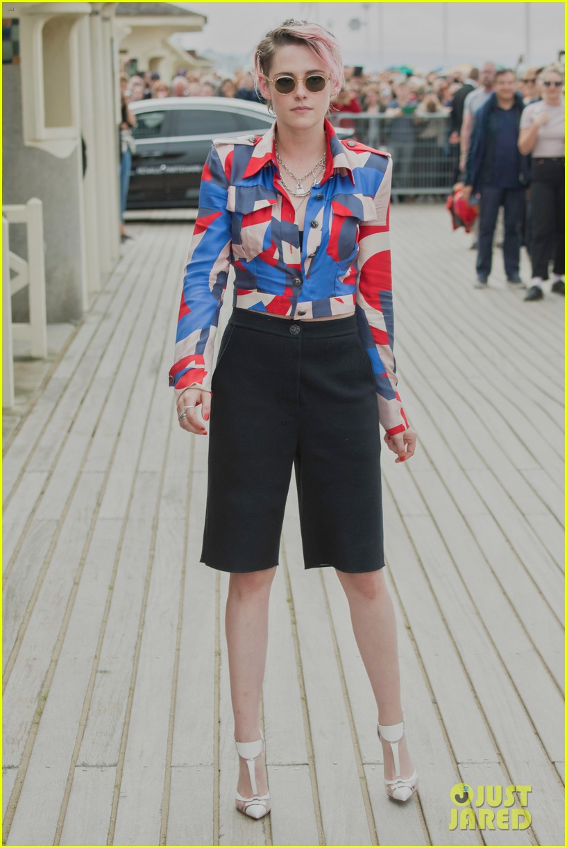 Kristen Stewart Gets Honored at Promenade des Planches Ceremony at