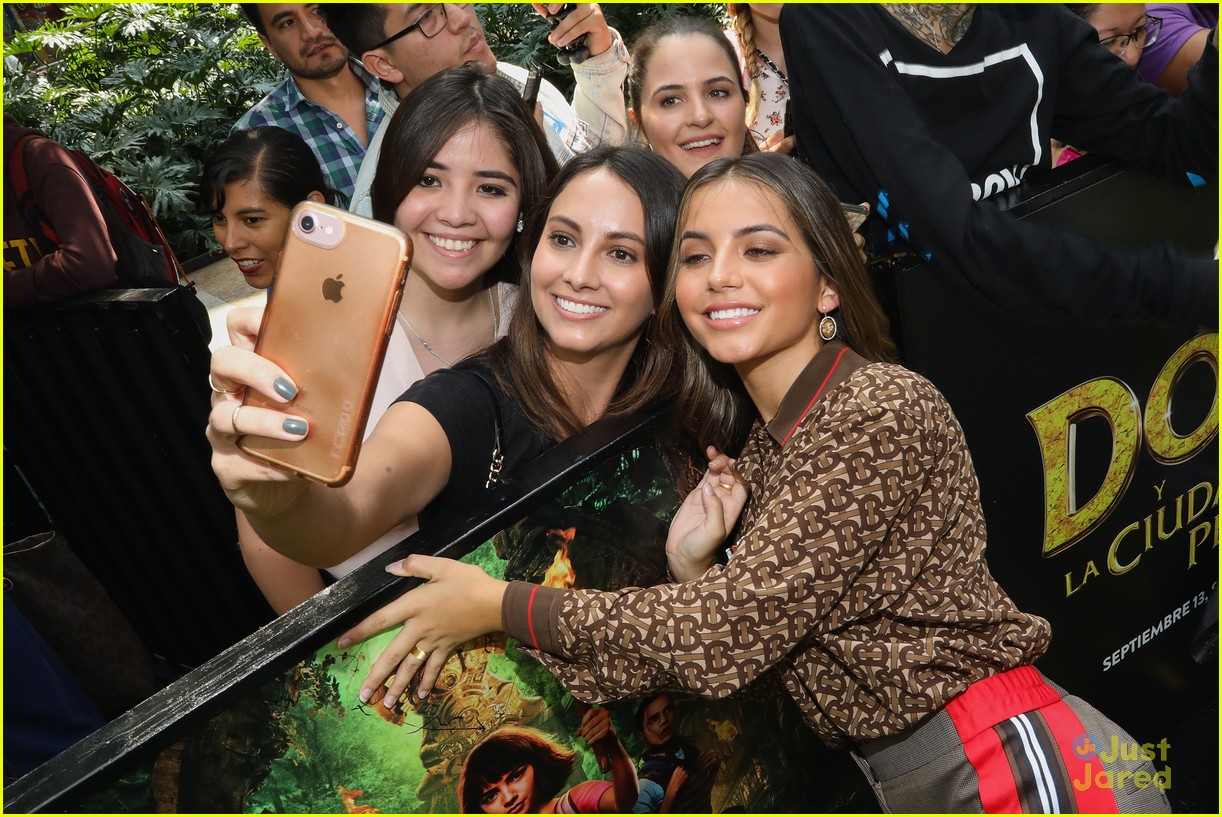 Isabela Moner Wears a Sombrero During 'Dora & The Lost City of Gold