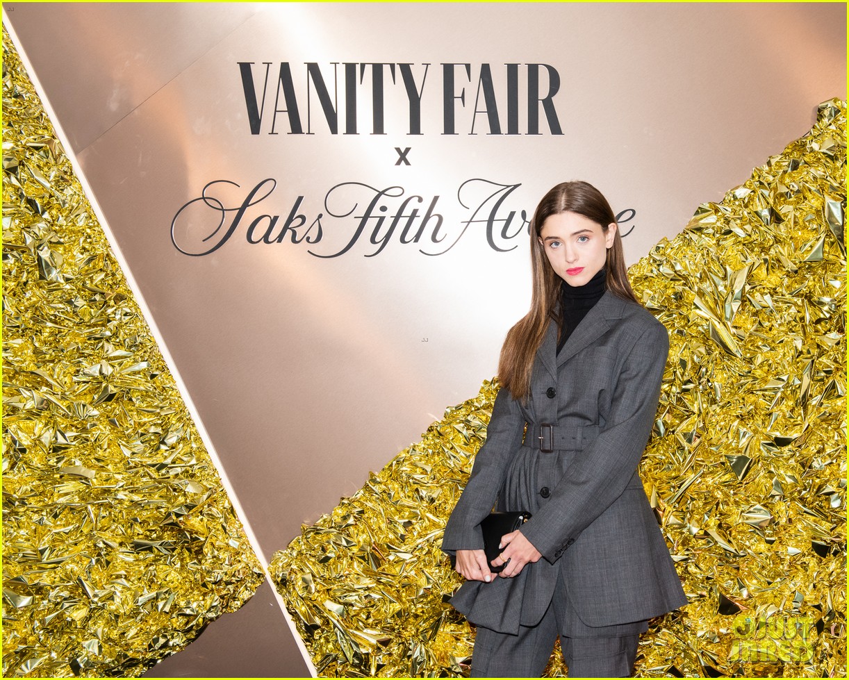 Full Sized Photo of sadie sink natalia dyer more saks best dressed