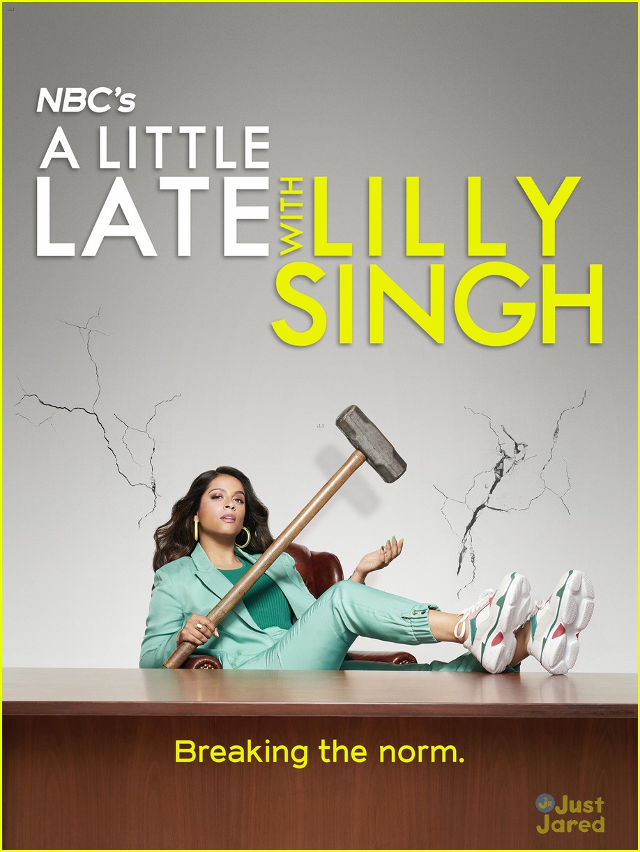 Full Sized Photo of lilly singh talk show talk 02 | Lilly Singh Opens