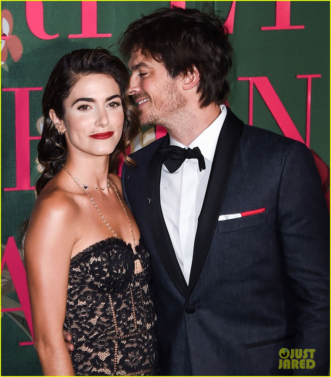 ian somerhalder nikki reed green carpet fashion awards 02