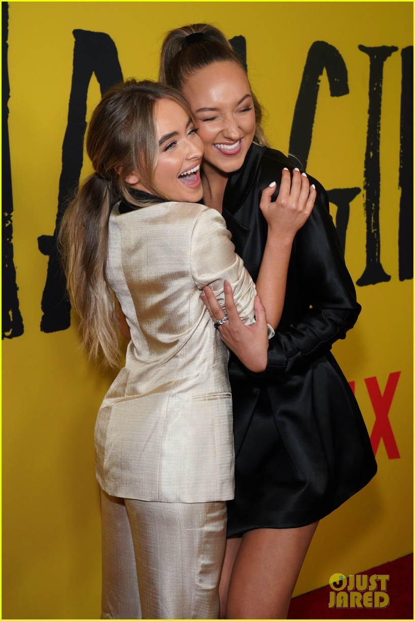 ava michelle sabrina carpenter tall girl premiere 43