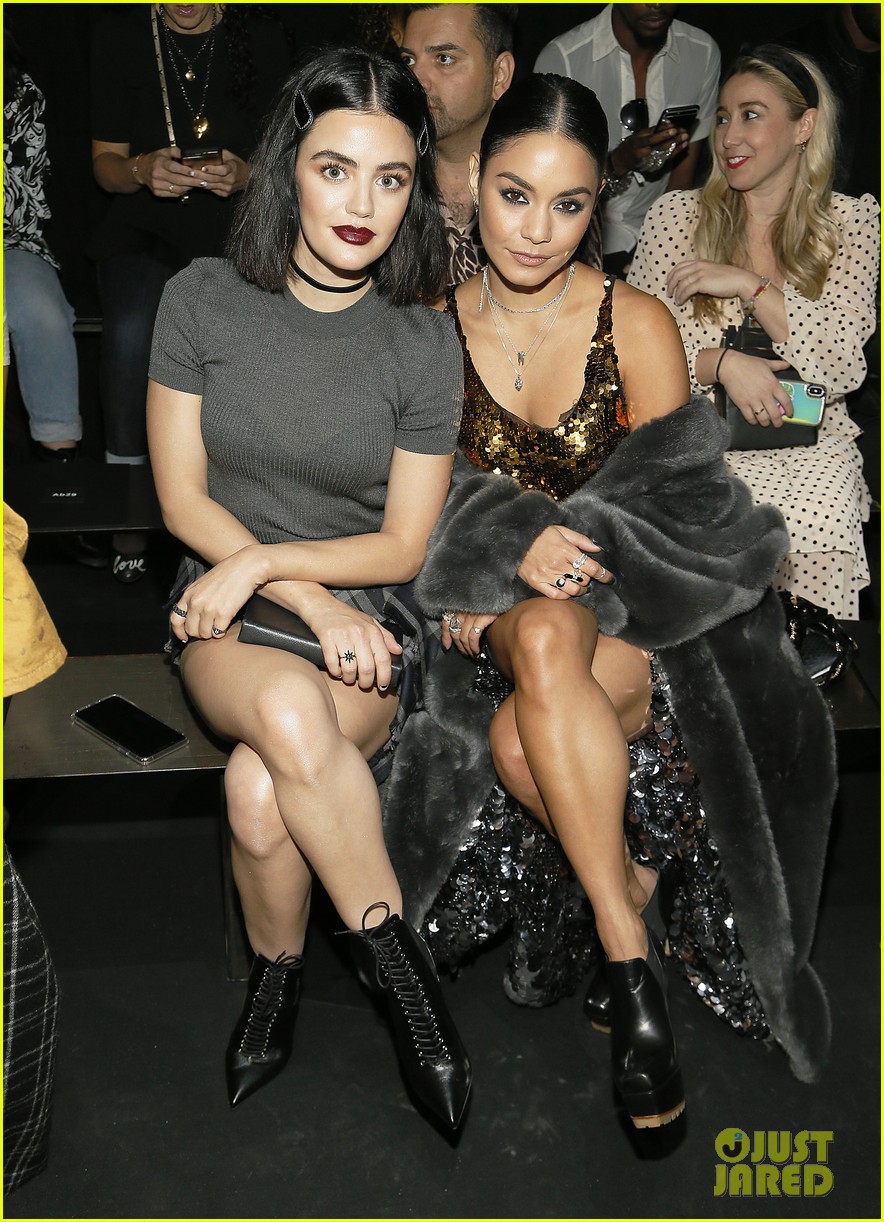 Vanessa Hudgens & Lucy Hale Join Zendaya on Front Row at Vera Wang ...