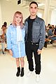maisie williams reuben selby couple up helmut lang fashion show 05