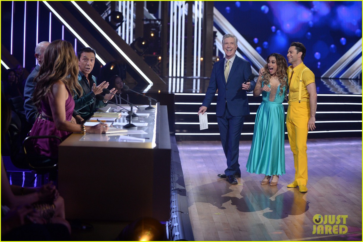 ally brooke sailor brinkley cook react to shocking dwts elimination 08