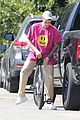 justin bieber falls off unicycle while learning how to ride 33